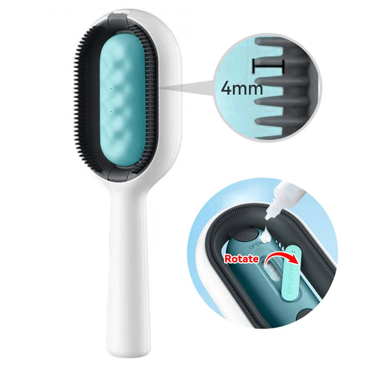 Spazzola Grooming 4 in 1 HelloPawly — Spazzola e Lava il tuo gatto in una sola passata